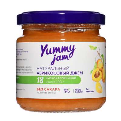 Джем "Абрикос" "Yummy Jam" 200г