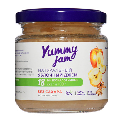 Джем "Яблоко" "Yummy Jam" 200г